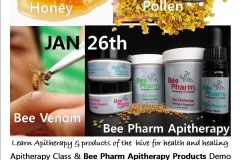 Apitherapy Class & Bee Pharm Products Demo at People's Co-op in Portland Jan. 26th, 2013